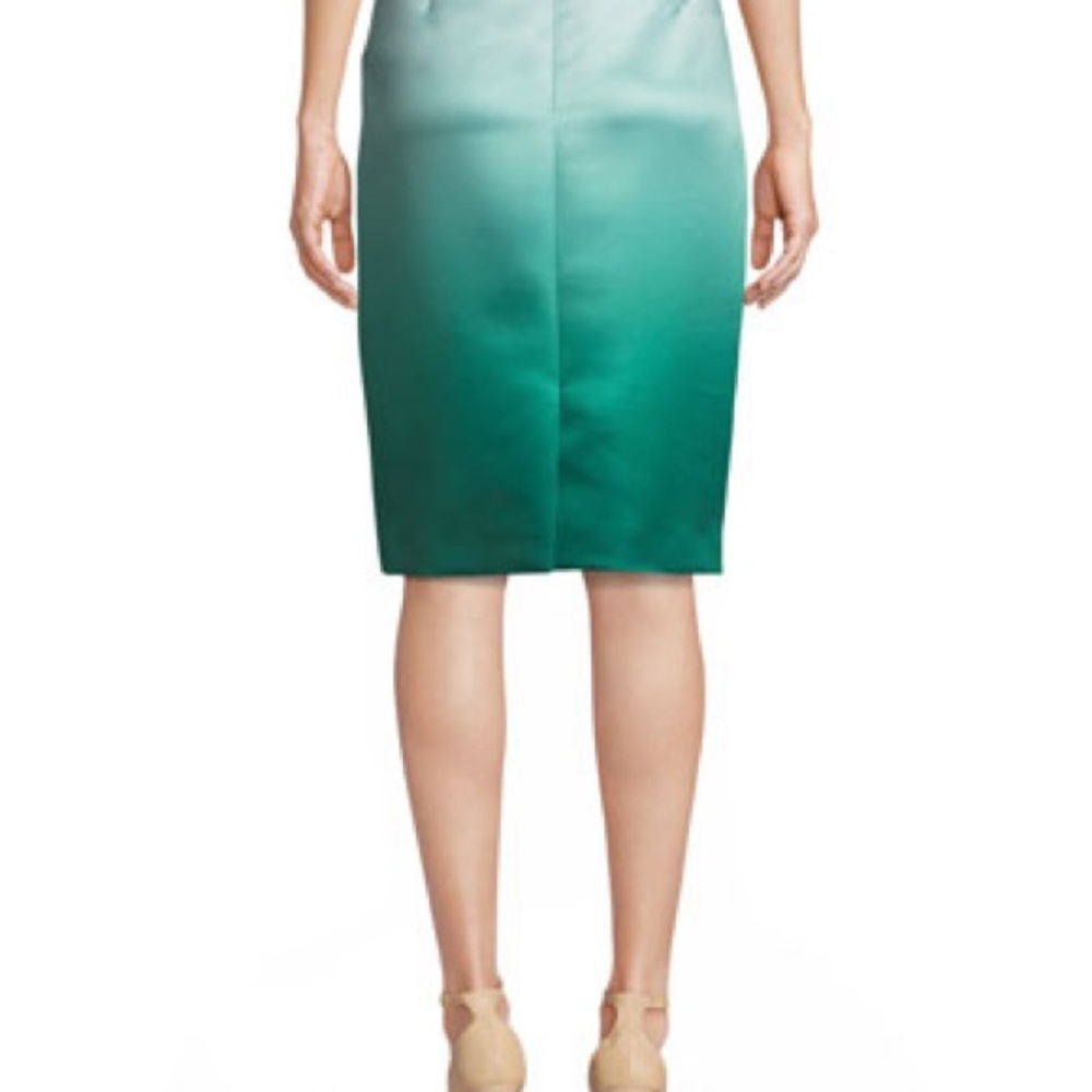 Escada blue pencil skirt - Picture 2 of 5